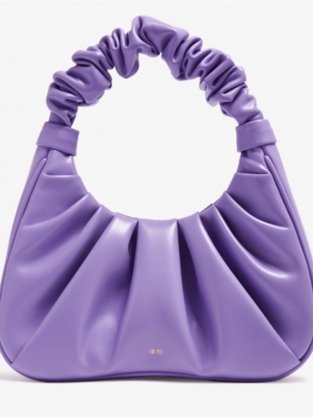 Gabbi Ruched Hobo Handbag - Purple JW PEI - Picture 7 of 7